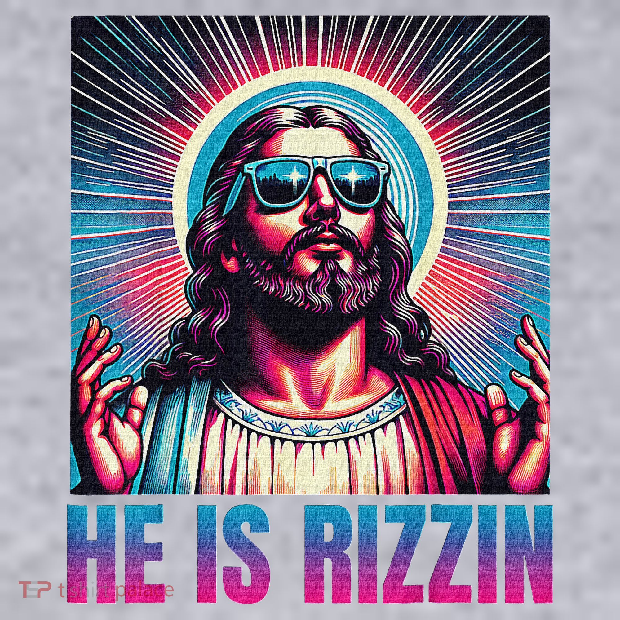 He Is Rizzin Jesus Women's Sweatshirt