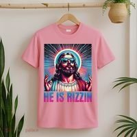 He Is Rizzin Jesus T-Shirt thumb 2