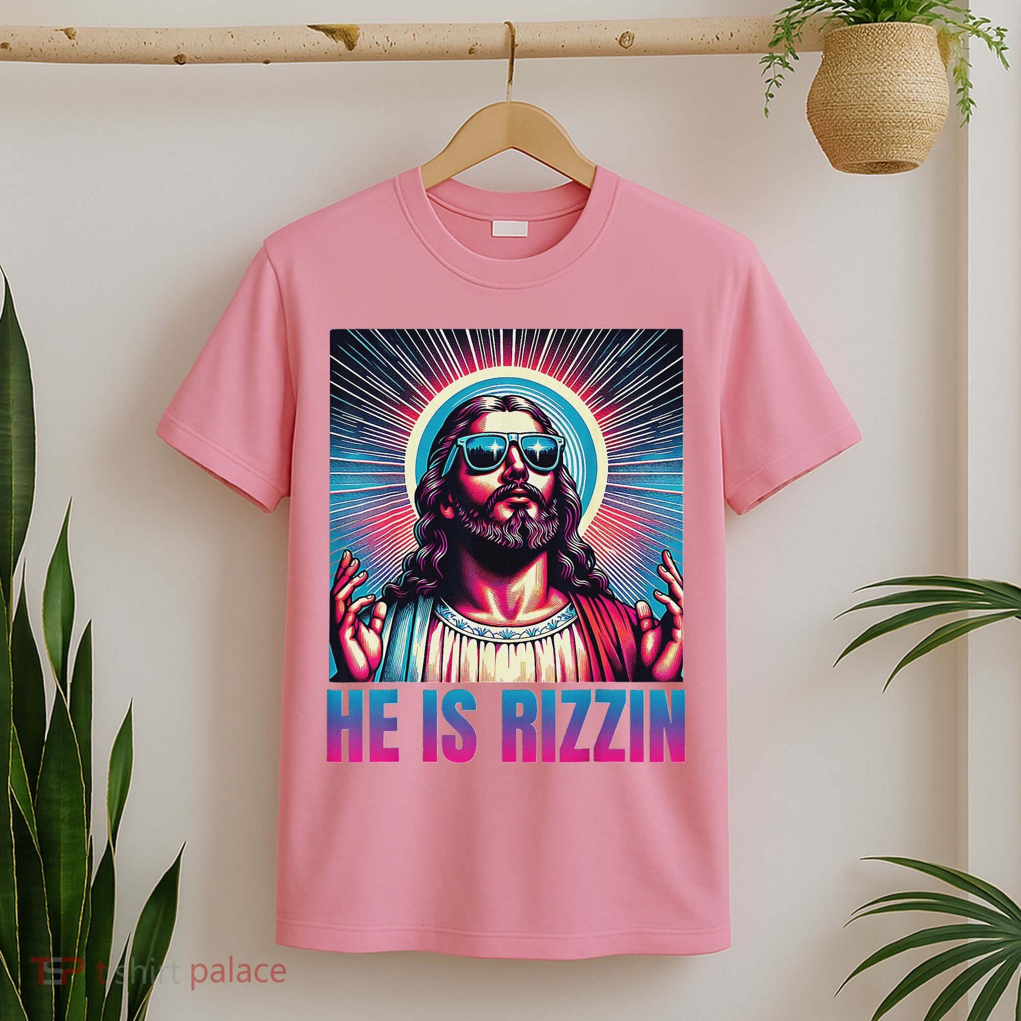 He Is Rizzin Jesus T-Shirt