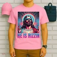 He Is Rizzin Jesus T-Shirt thumb 6