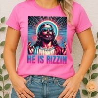 He Is Rizzin Jesus Women's T-Shirt thumb 2