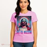 He Is Rizzin Jesus Women's T-Shirt thumb 4