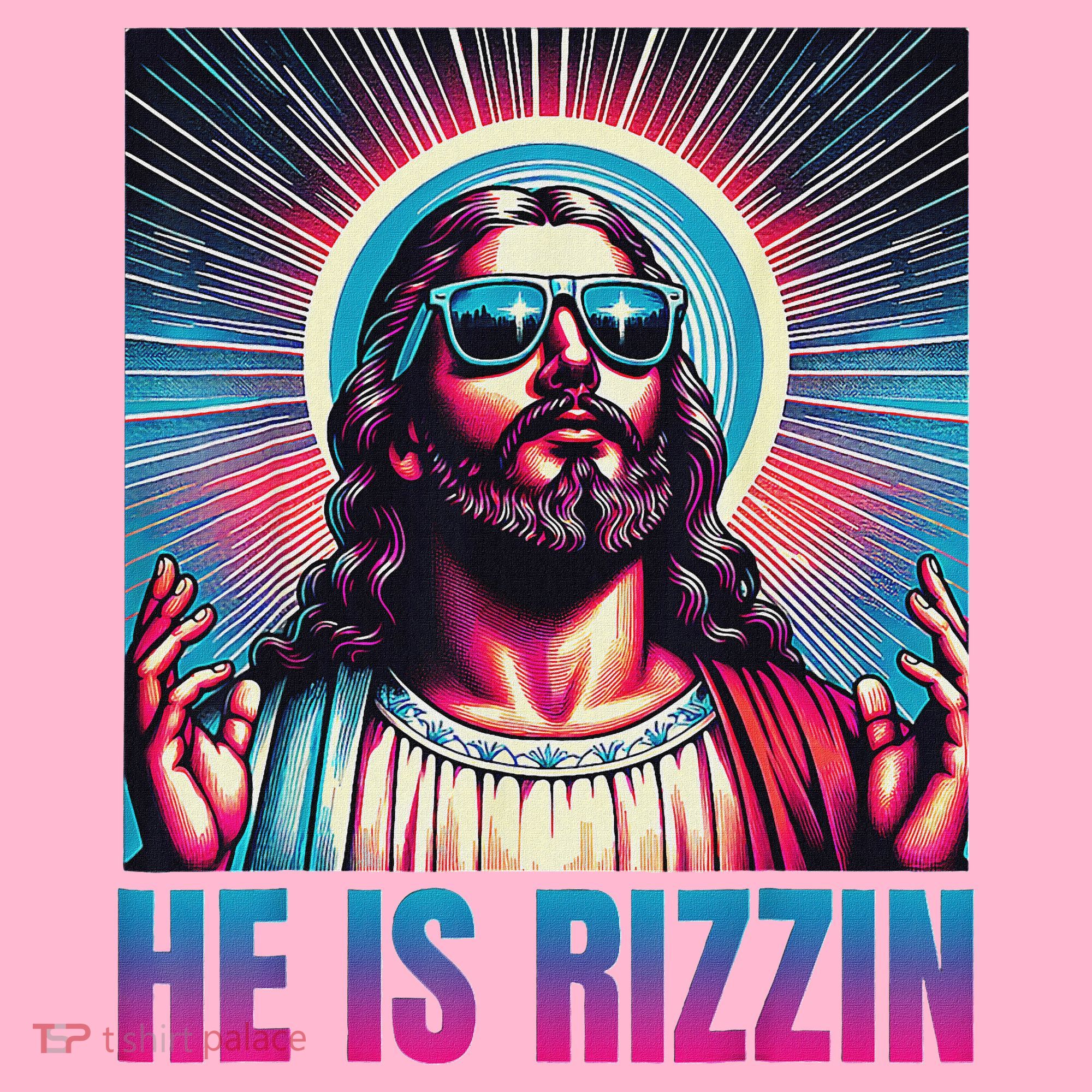 He Is Rizzin Jesus Women's T-Shirt
