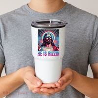 He Is Rizzin Jesus Tumbler thumb 2