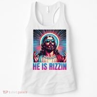 He Is Rizzin Jesus Women's Tank Top thumb 0