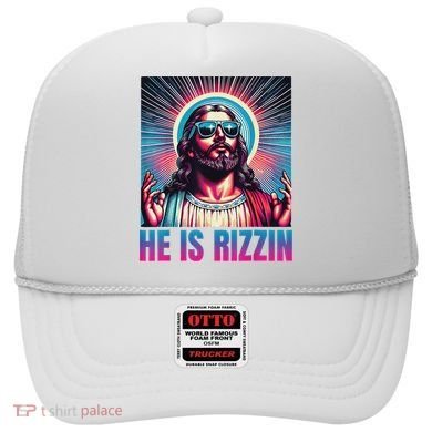 He Is Rizzin Jesus Hat