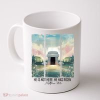 He Is Risen Easter Christian Empty Tomb Jesus Resurrection  Coffee Mug thumb 0