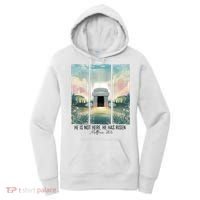 He Is Risen Easter Christian Empty Tomb Jesus Resurrection  Women's Hoodie thumb 0