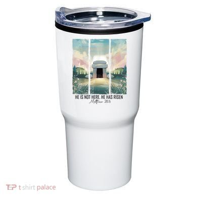 He Is Risen Easter Christian Empty Tomb Jesus Resurrection  Tumbler