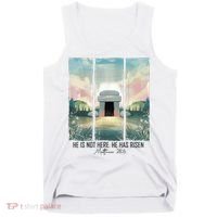 He Is Risen Easter Christian Empty Tomb Jesus Resurrection  Tank Top thumb 0