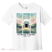 He Is Risen Easter Christian Empty Tomb Jesus Resurrection  Toddler T-Shirt thumb 0
