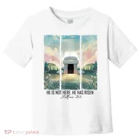 He Is Risen Easter Christian Empty Tomb Jesus Resurrection  Toddler T-Shirt thumb 0