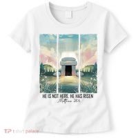 He Is Risen Easter Christian Empty Tomb Jesus Resurrection  Women's T-Shirt thumb 0