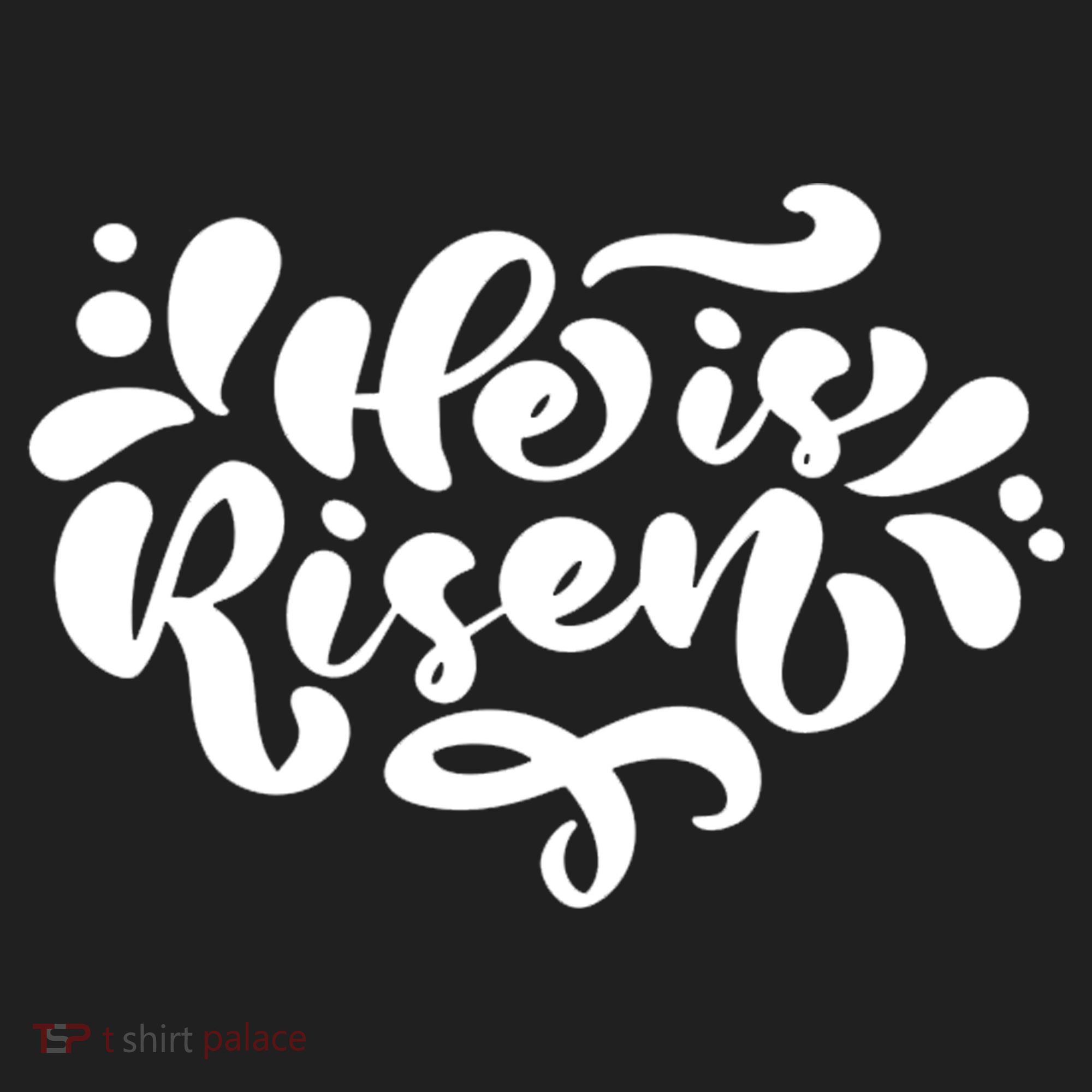 He Is Risen Easter Quote Hat