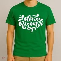 He Is Risen Easter Quote T-Shirt thumb 3