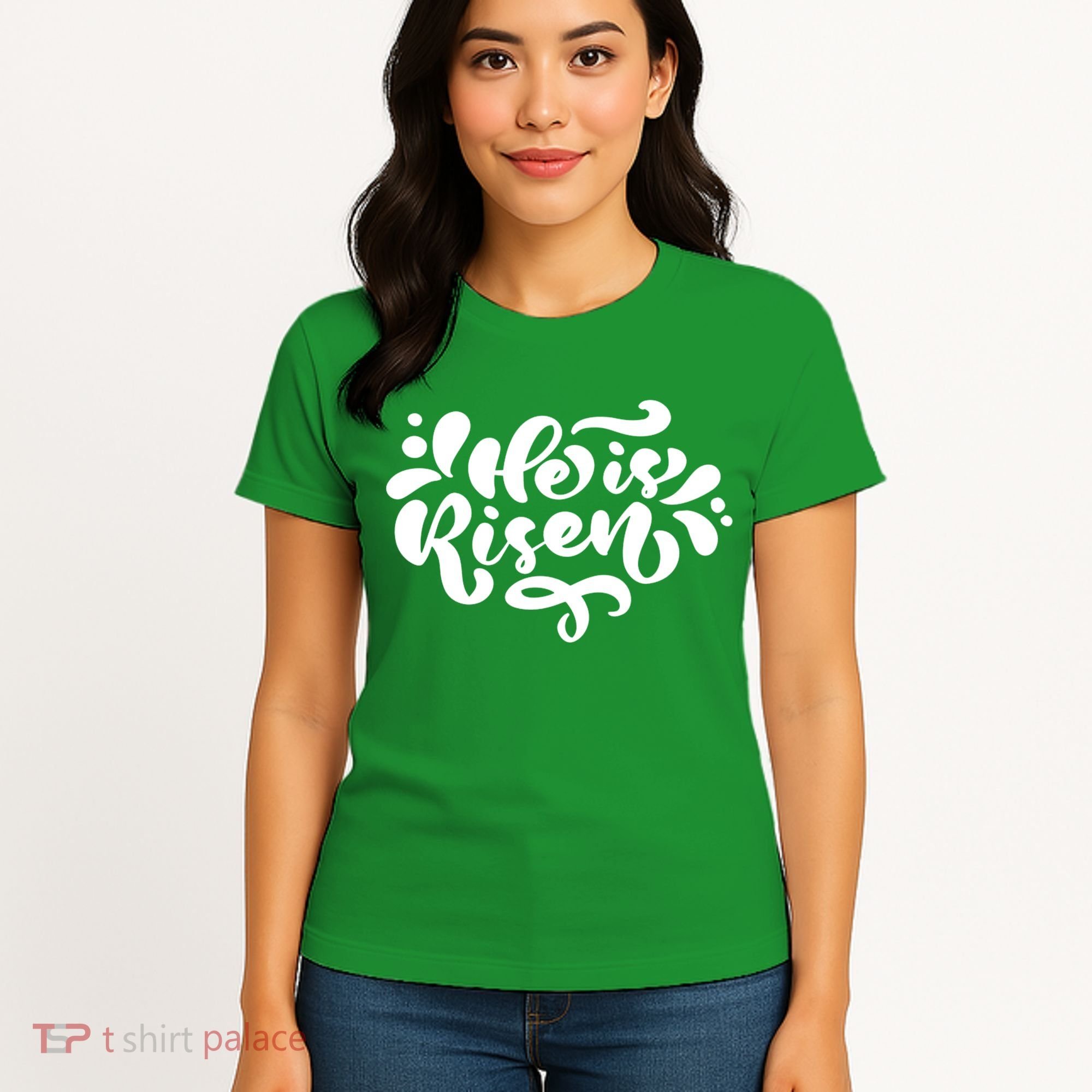 He Is Risen Easter Quote Women's T-Shirt
