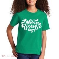 He Is Risen Easter Quote Kids T-Shirt thumb 2
