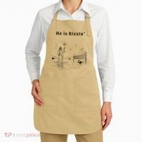 He Is Rizzin Jesus Volleyball Apron thumb 2