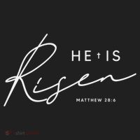 He Is Risen Jesus Easter Christian Women's Sweatshirt thumb 2