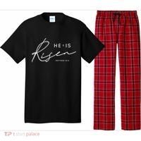 He Is Risen Jesus Easter Christian Pajama Set thumb 0