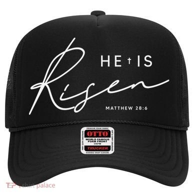 He Is Risen Jesus Easter Christian Hat