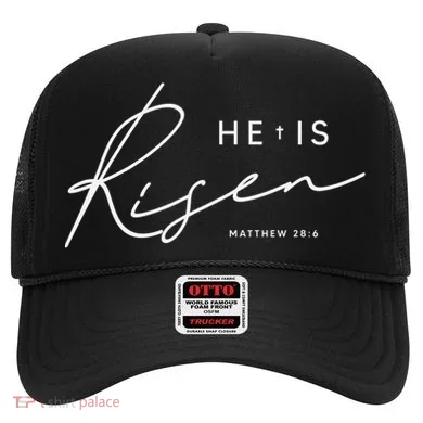 He Is Risen Jesus Easter Christian Hat
