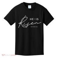 He Is Risen Jesus Easter Christian Kids T-Shirt thumb 0