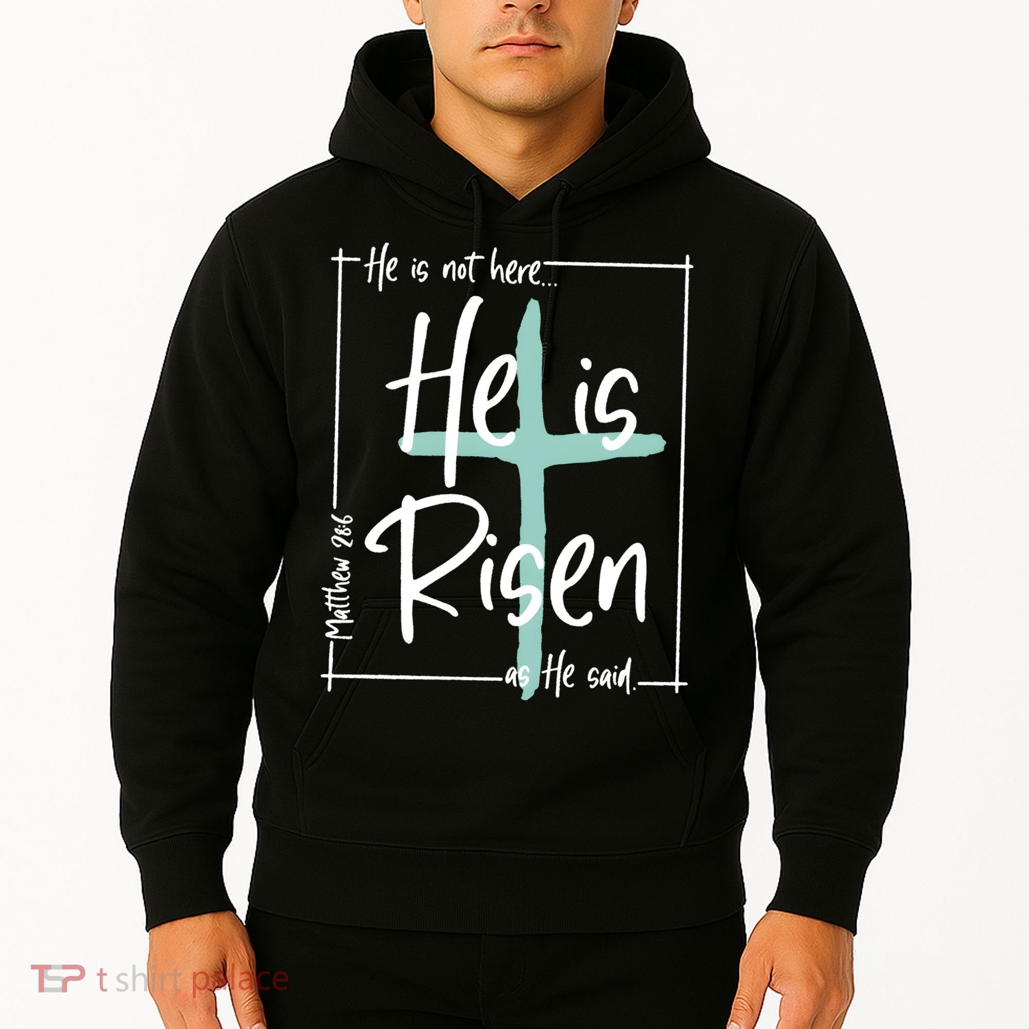 He Is Risen As He Said Christian Easter Day Hoodie