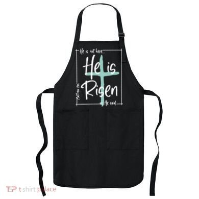 He Is Risen As He Said Christian Easter Day Apron