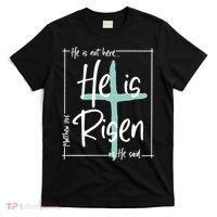 He Is Risen As He Said Christian Easter Day T-Shirt thumb 0