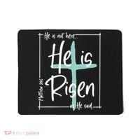 He Is Risen As He Said Christian Easter Day Mousepad thumb 0