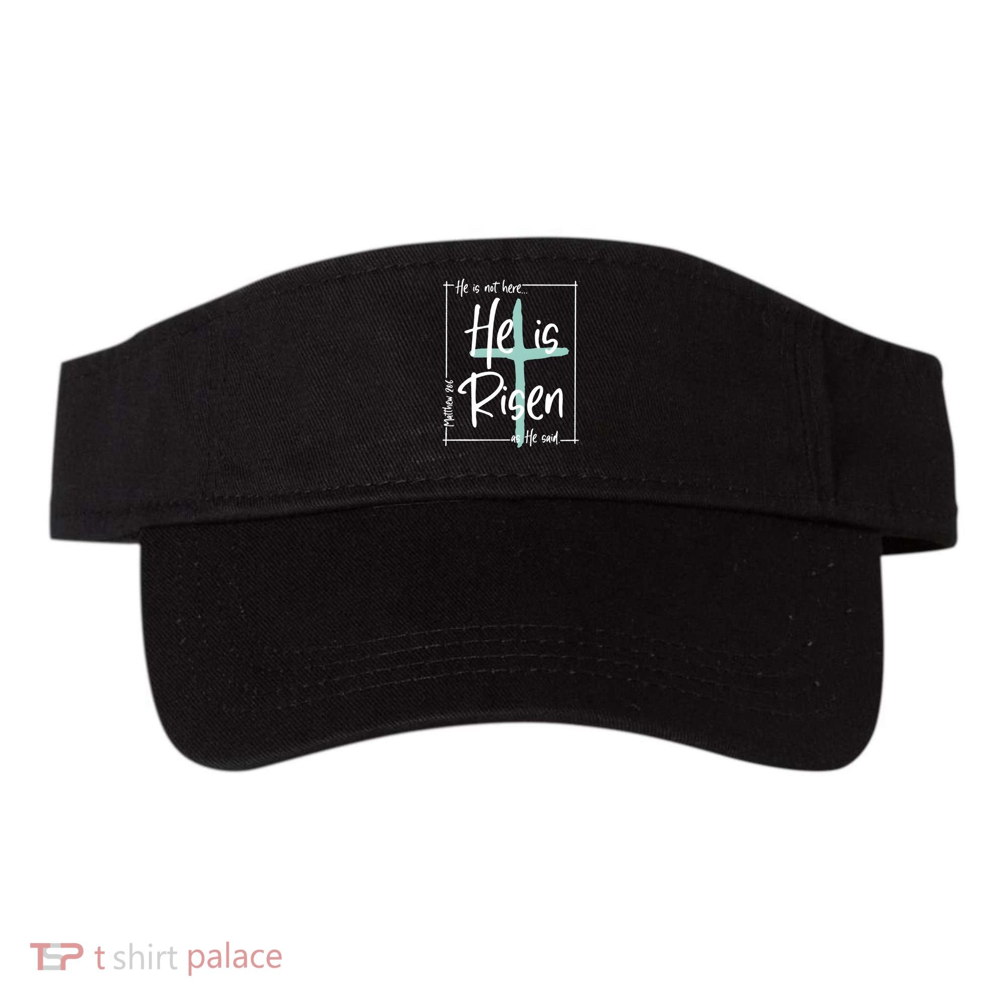 He Is Risen As He Said Christian Easter Day Visor