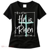 He Is Risen As He Said Christian Easter Day Women's T-Shirt thumb 0