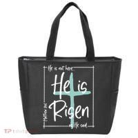 He Is Risen As He Said Christian Easter Day Tote Bag thumb 0