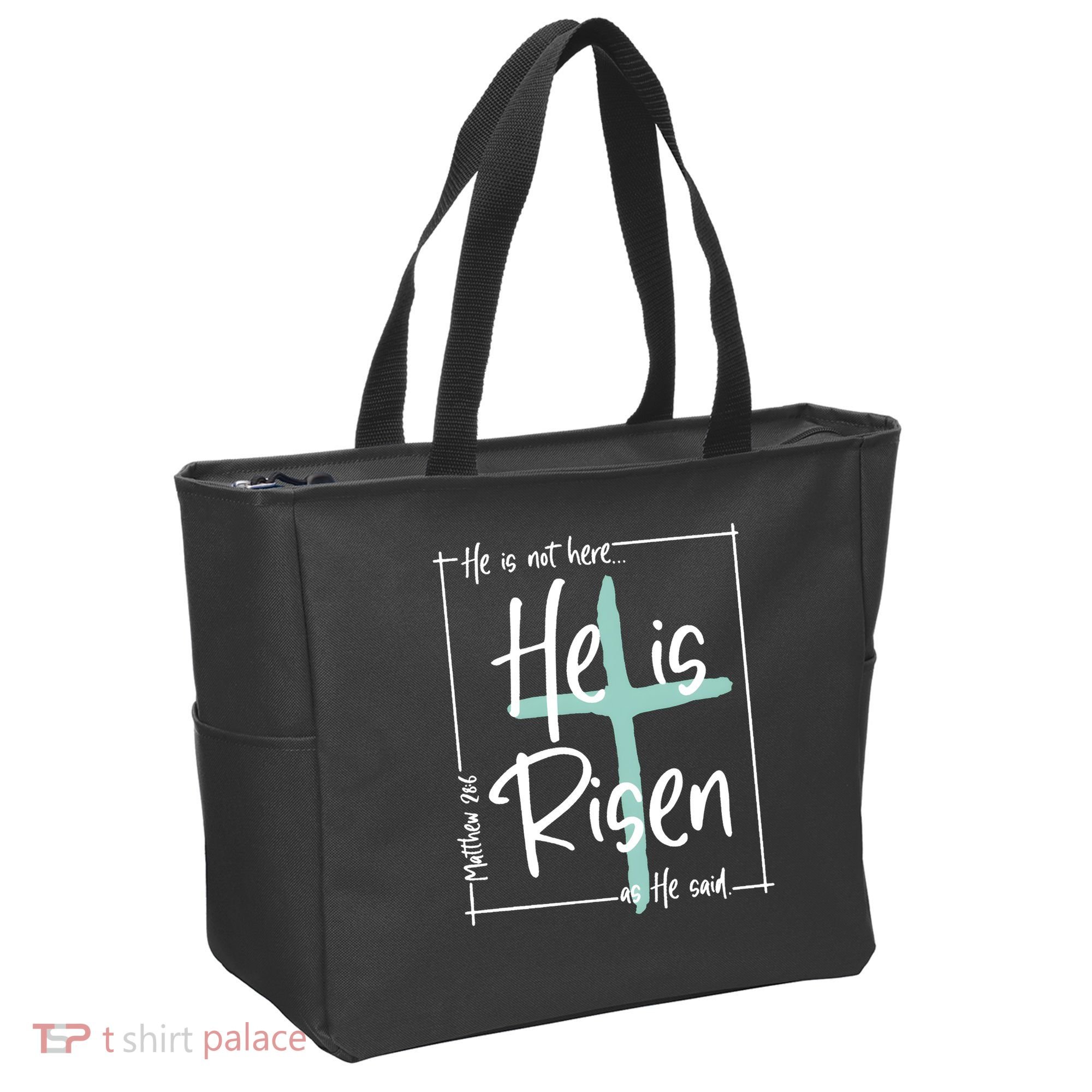 He Is Risen As He Said Christian Easter Day Tote Bag