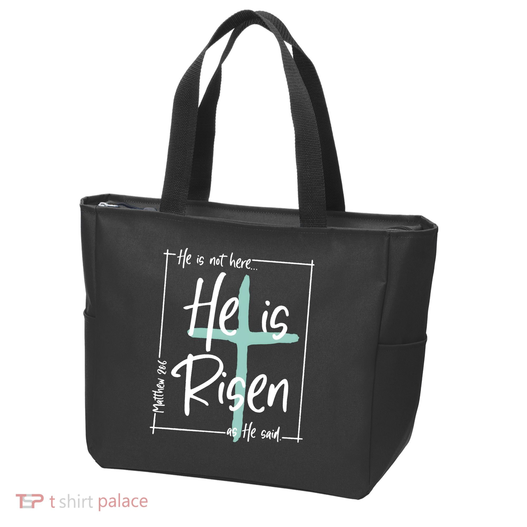 He Is Risen As He Said Christian Easter Day Tote Bag