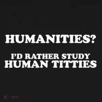 Humanities ID Rather Study Human Titties Toddler Hoodie thumb 2