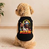 He Is Rizzin' Funny Jesus Christian Happy Easter Eggs  Doggie Tank thumb 2