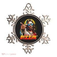 He Is Rizzin' Funny Jesus Christian Happy Easter Eggs  Ornament thumb 0