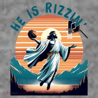 He Is Rizzin Basketball Jesus Retro Easter Christian Toddler Hoodie thumb 2