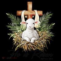He Is Risen Lamb Cross Jesus Religious Christian Women Coffee Mug thumb 5