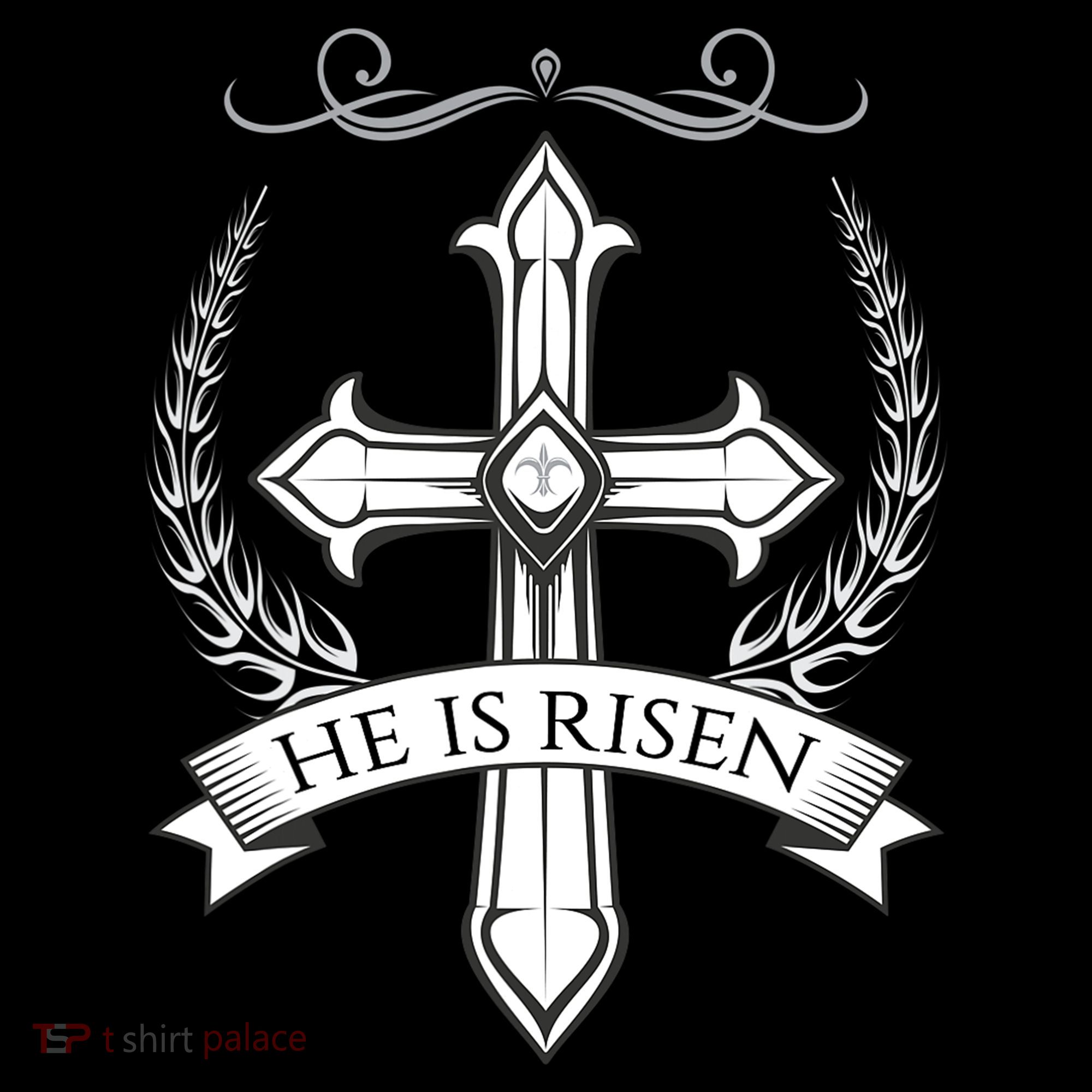 He Is Risen Easter Christ Women's Hoodie