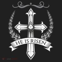He Is Risen Easter Christ Tumbler thumb 3