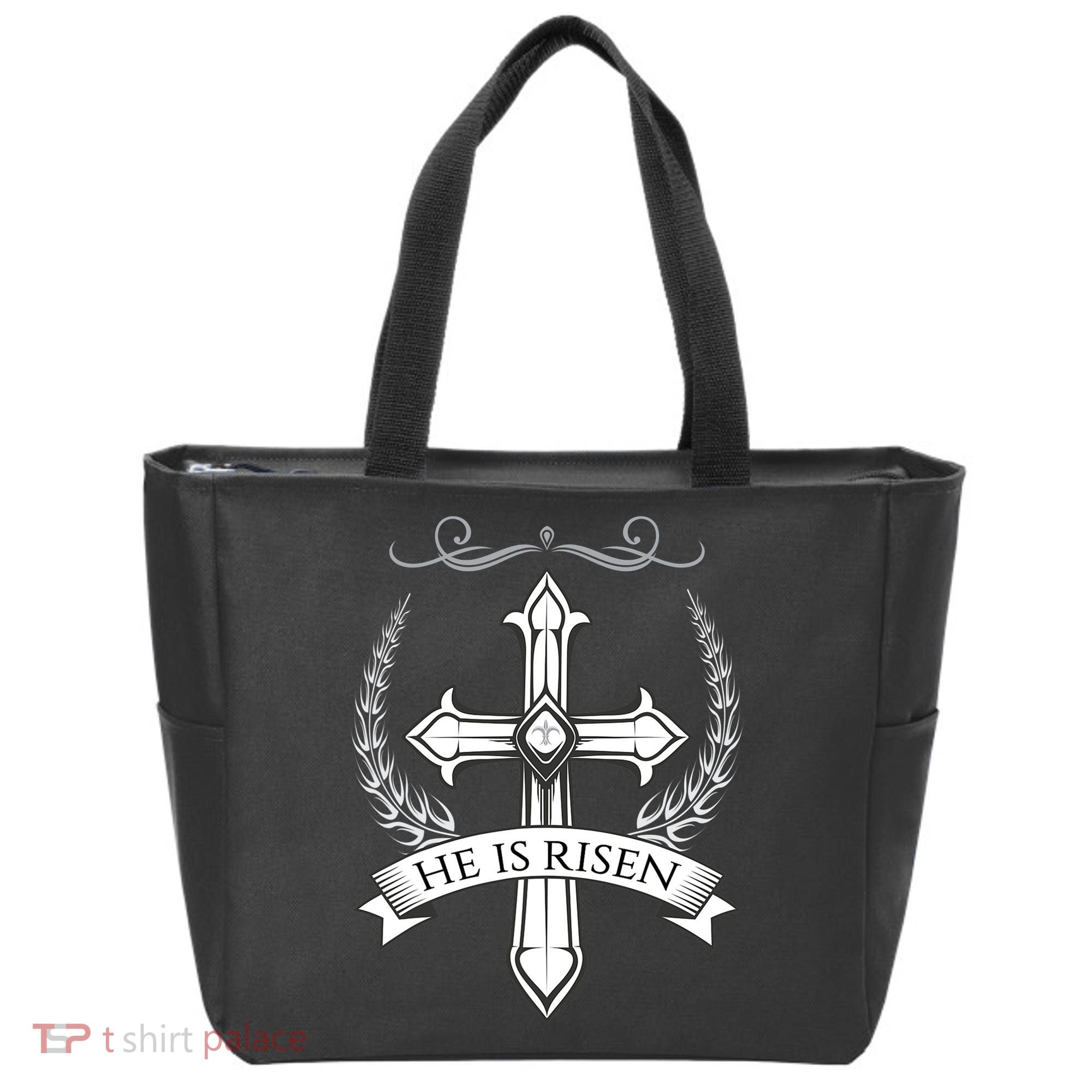 He Is Risen Easter Christ Tote Bag