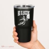 He Is Rizzin Funny Jesus Meme He Is Rizzen Tumbler thumb 2