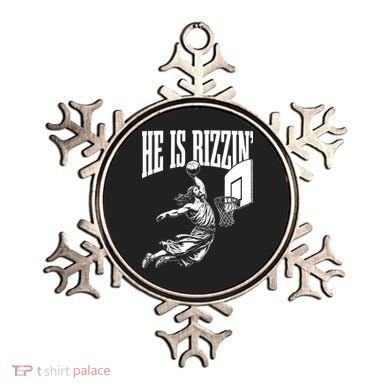 He Is Rizzin Funny Jesus Meme He Is Rizzen Ornament