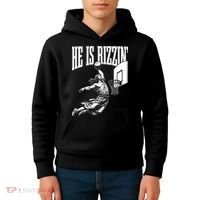 He Is Rizzin Funny Jesus Meme He Is Rizzen Kids Hoodie thumb 4