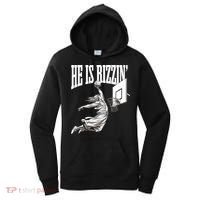 He Is Rizzin Basketball Jesus Dunk Memes Humor Women's Hoodie thumb 0