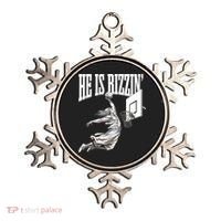 He Is Rizzin Basketball Jesus Dunk Memes Humor Ornament thumb 0