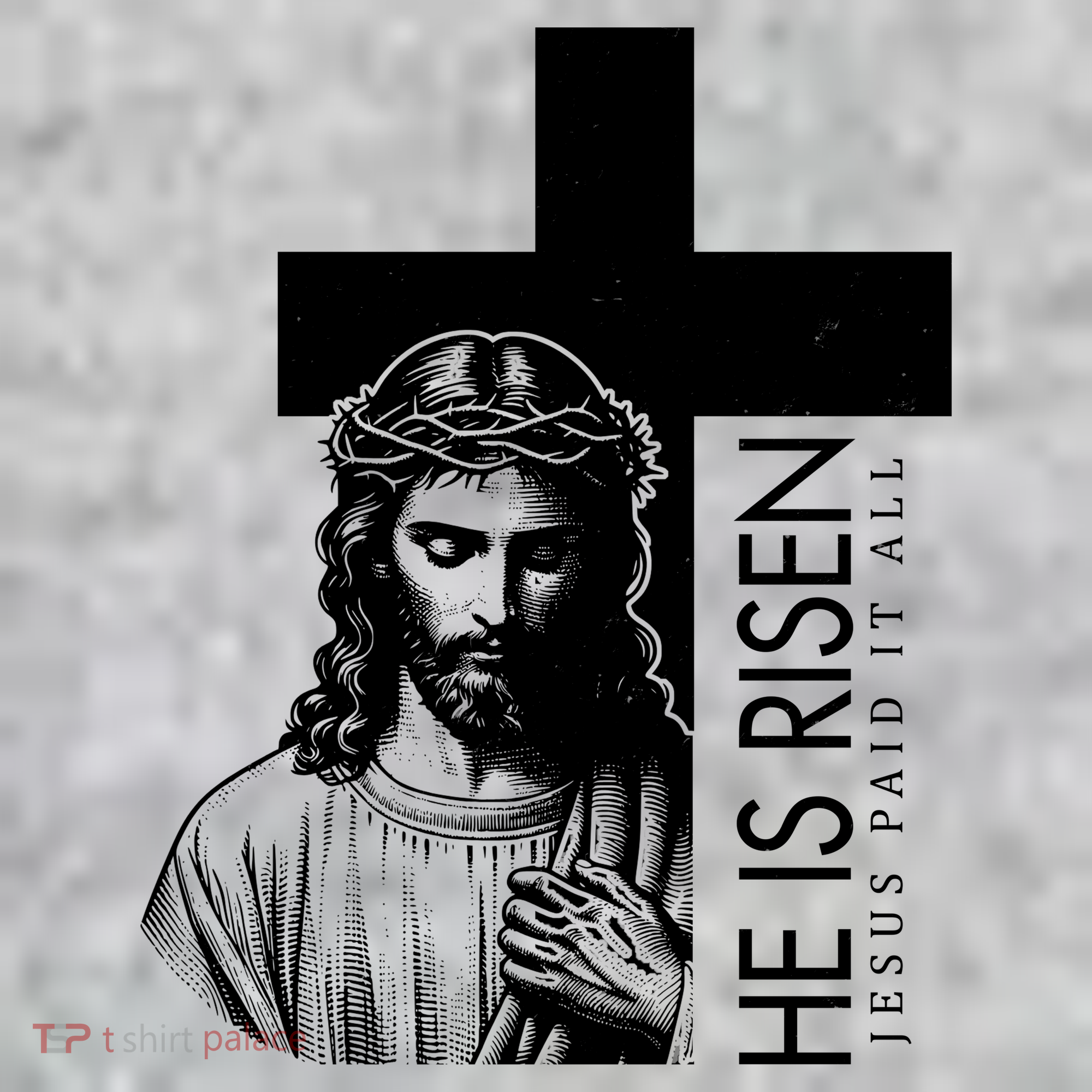 He Is Risen Jesus Paid It All Sweatshirt